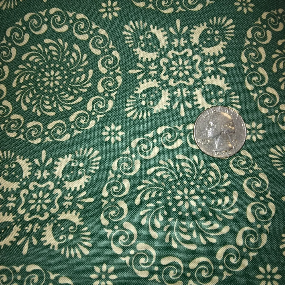 FABRIC Moda Fabrics Rambling Rose 100% cotton Stock # 17791